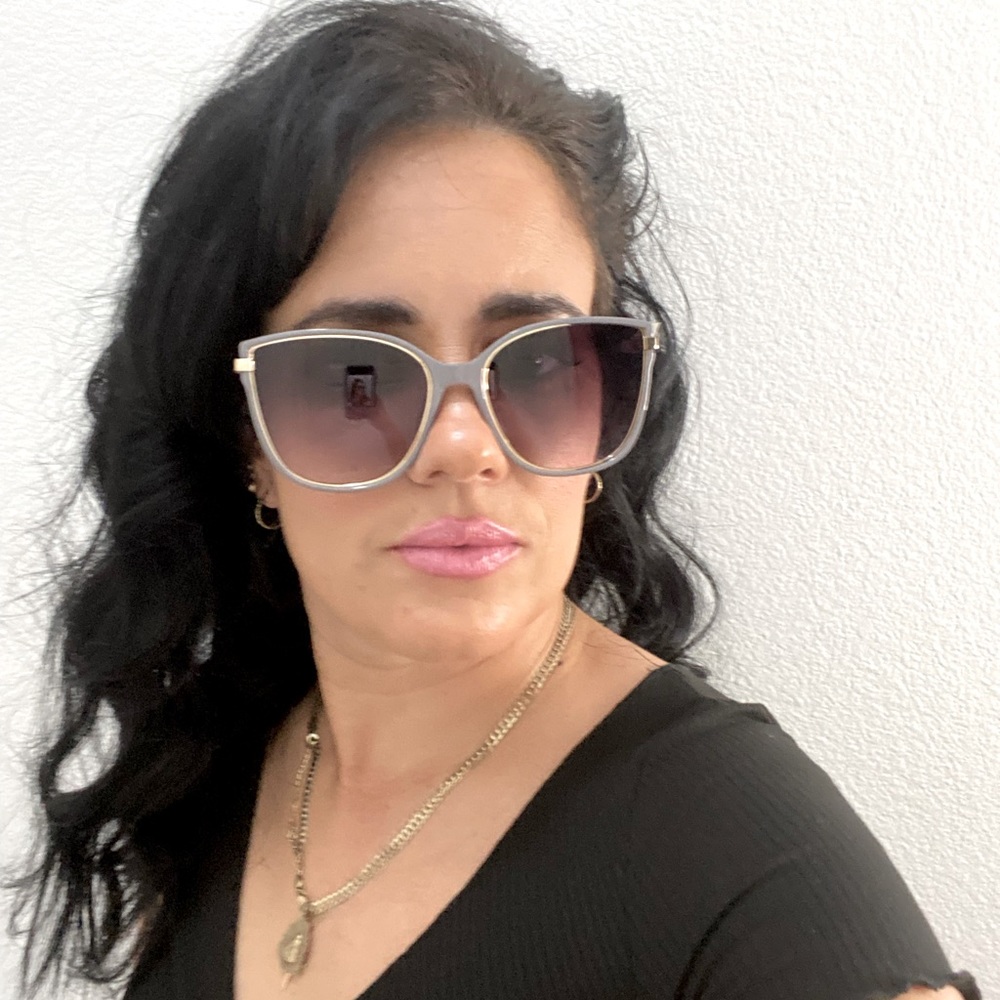 Gray sunglasses